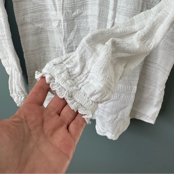 Show Me Your Mumu Charlene Tunic in White. Women’s Size XS - Picture 5 of 9